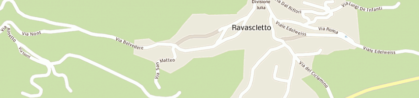 Mappa della impresa da pozzo giorgio e c sdf a RAVASCLETTO