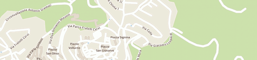 Mappa della impresa il ritrovo di sandi a e dimeo f e c sas a CORI