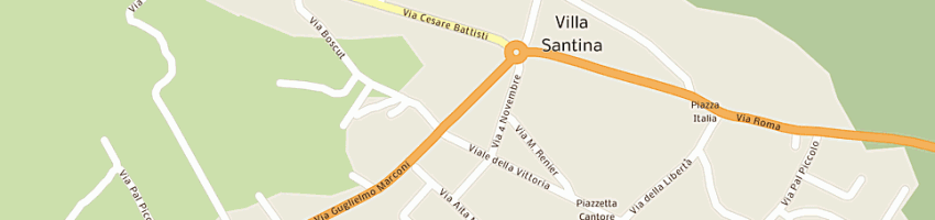 Mappa della impresa del fabbro umberto a VILLA SANTINA
