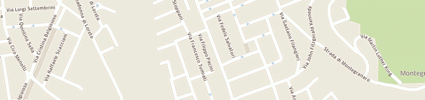 Mappa della impresa pizzeria di gentile davide a PESARO