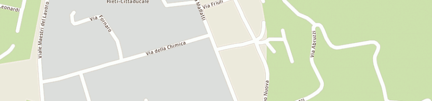 Mappa della impresa b e c link spa a RIETI