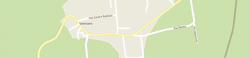 Mappa della impresa trattoria al portico a PINZANO AL TAGLIAMENTO