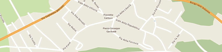 Mappa della impresa autotrasporti gonano enore di federica gonano c snc a VILLA SANTINA