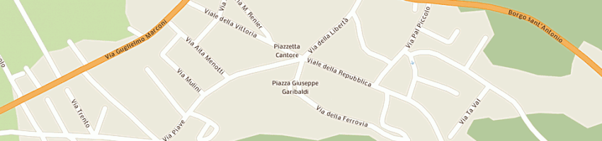 Mappa della impresa mazzoccoli andrea a VILLA SANTINA