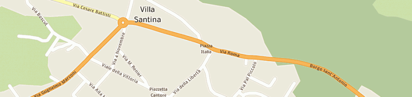 Mappa della impresa banca popolare friuladria spa a VILLA SANTINA