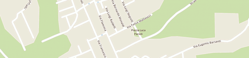 Mappa della impresa santini rappresentanze di santini claudio e c sas a PESARO
