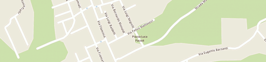 Mappa della impresa impresa edile di ferri maurizio e ferri giuseppino snc a PESARO