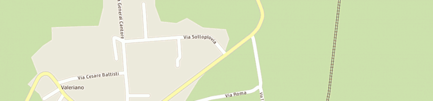 Mappa della impresa scandiuzzi daniela a PINZANO AL TAGLIAMENTO