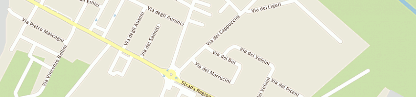 Mappa della impresa capurso rosa maria a LATINA