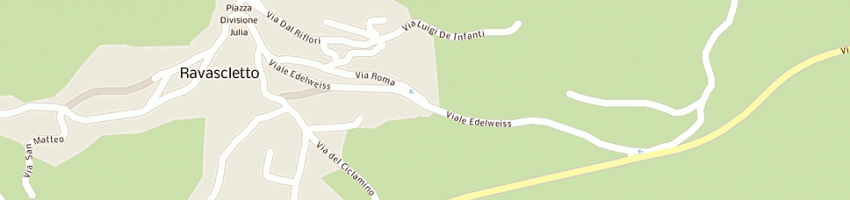 Mappa della impresa municipio a RAVASCLETTO