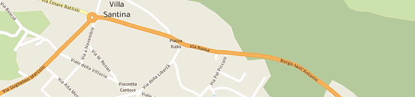 Mappa della impresa la bomboniera a VILLA SANTINA