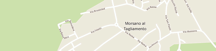 Mappa della impresa da lio spa a MORSANO AL TAGLIAMENTO