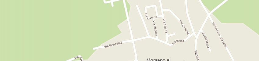 Mappa della impresa casa di assistenza e riposo daniele moro a MORSANO AL TAGLIAMENTO