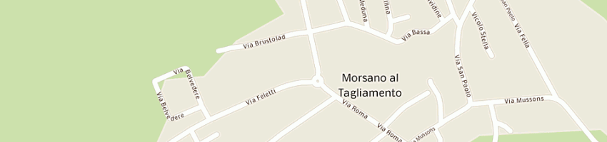 Mappa della impresa pro loco morsano al tagliamento a MORSANO AL TAGLIAMENTO