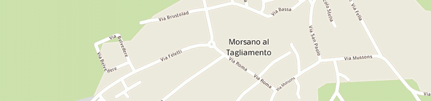 Mappa della impresa scuole elementari a MORSANO AL TAGLIAMENTO