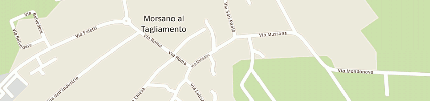 Mappa della impresa gma sas di gardiman michele e c a MORSANO AL TAGLIAMENTO