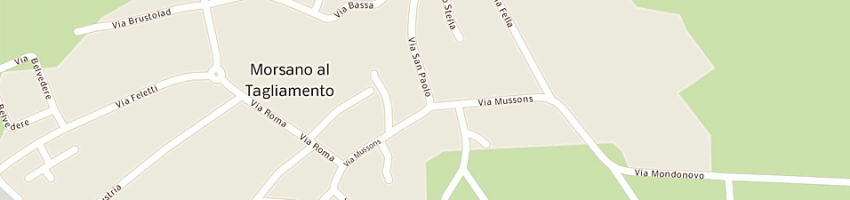 Mappa della impresa lello franco a MORSANO AL TAGLIAMENTO