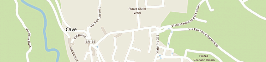 Mappa della impresa pizzeria san carlo di tanzi stefania a CAVE