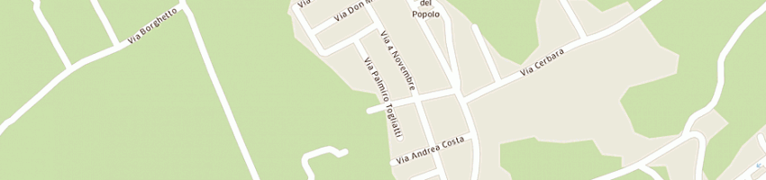 Mappa della impresa signorini carla a MONTEMAGGIORE AL METAURO