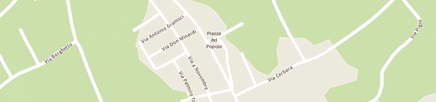 Mappa della impresa arredamenti ciacci (srl) a MONTEMAGGIORE AL METAURO