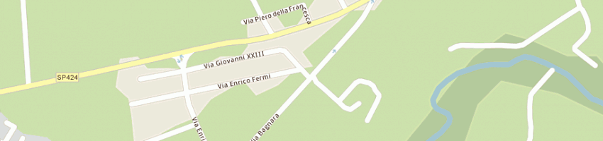 Mappa della impresa olivo donatello a SAN LORENZO IN CAMPO