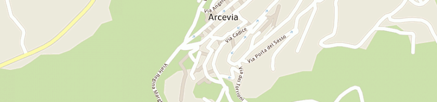 Mappa della impresa carabinieri a ARCEVIA