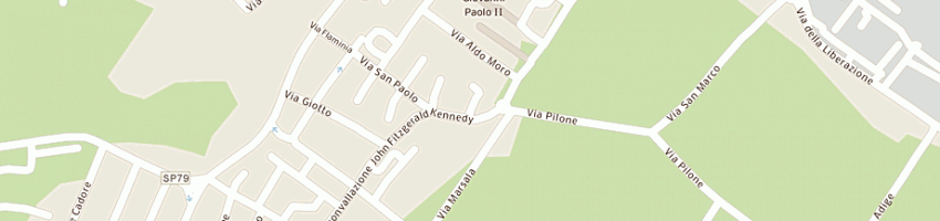 Mappa della impresa rondina massimo a CARTOCETO