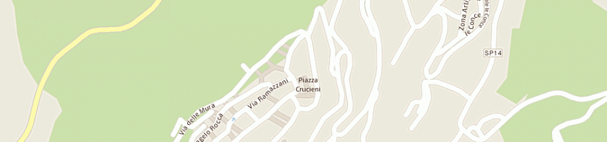 Mappa della impresa santolini decio e figli di santolini e e c snc a ARCEVIA