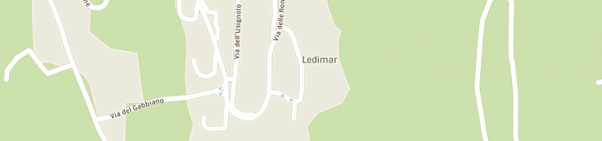 Mappa della impresa ledimar club a PESARO
