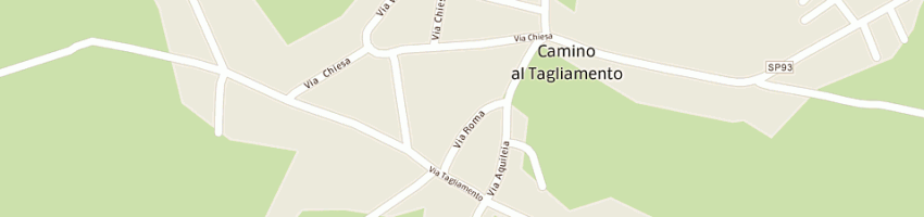 Mappa della impresa bigliati giuseppe a CAMINO