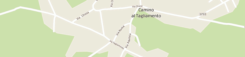 Mappa della impresa seravalle carla a CAMINO AL TAGLIAMENTO