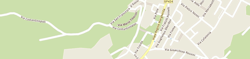 Mappa della impresa monterosso societa' agricola forestale a SAN LORENZO IN CAMPO