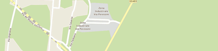 Mappa della impresa bertoli srl a DIGNANO