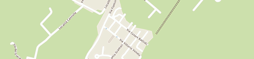 Mappa della impresa cagnoli silvano a CARTOCETO