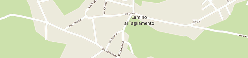 Mappa della impresa l'agricola a CAMINO AL TAGLIAMENTO