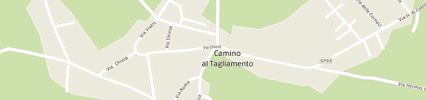 Mappa della impresa comune di camino al tagliamento a CAMINO AL TAGLIAMENTO