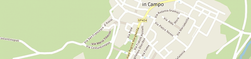 Mappa della impresa angelucci brenno a SAN LORENZO IN CAMPO