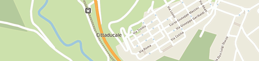 Mappa della impresa archeos di mattesini silvano a CITTADUCALE