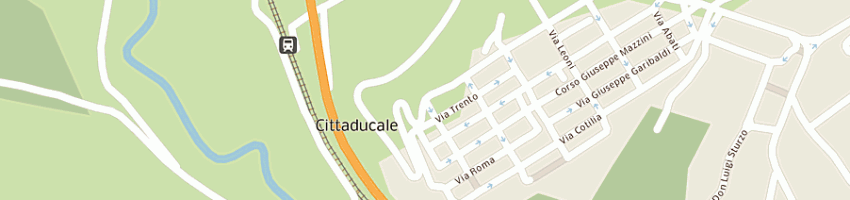Mappa della impresa innocenti franco a CITTADUCALE
