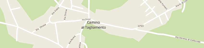 Mappa della impresa farmacia dott elena peano a CAMINO AL TAGLIAMENTO