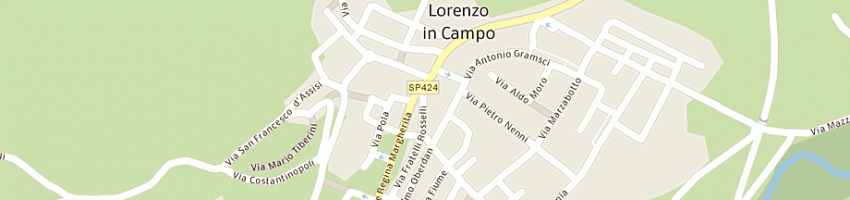 Mappa della impresa torcellini piero a SAN LORENZO IN CAMPO