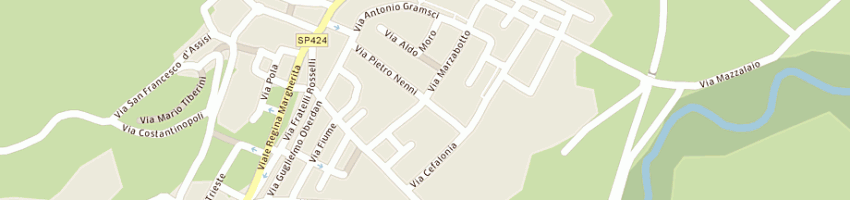 Mappa della impresa istituto comprensivo statale di scuola materna elementare e media d alighieri a SAN LORENZO IN CAMPO