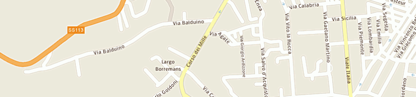 Mappa della impresa cogem srl a ALCAMO