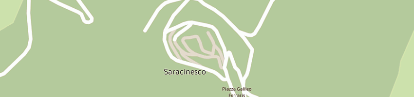Mappa della impresa belisari cesare a SARACINESCO