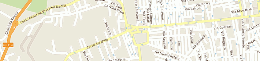 Mappa della impresa bongiorno giuseppe a ALCAMO