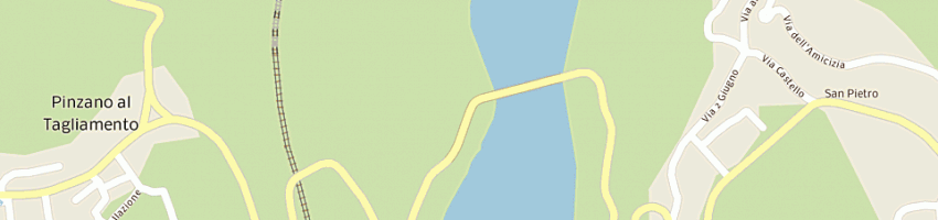 Mappa della impresa scatton anna maria a PINZANO AL TAGLIAMENTO