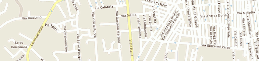 Mappa della impresa elsira di calamia aurelio e c sas a ALCAMO