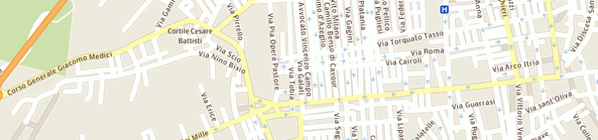 Mappa della impresa asta diego studio tecnico agrario a ALCAMO
