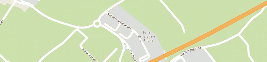 Mappa della impresa black ice di orru' giovanni a CARTOCETO