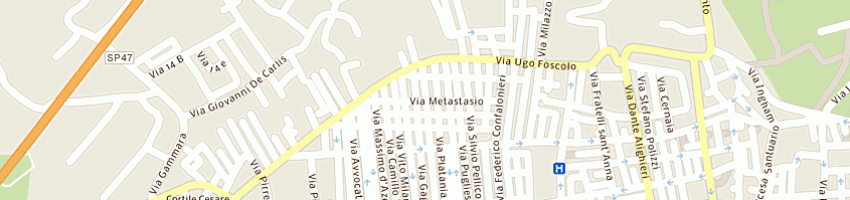 Mappa della impresa alca distribuzione srl a ALCAMO